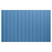 Turquoise en Blue Colored Lined Pattern Stof (Yard (91,4 cm))