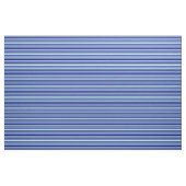 Turquoise en Blue Lined/Striped Pattern Stof (Fat Quarter)