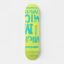 Turquoise en citroengruunge-typografie woordwolk