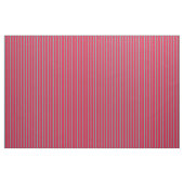 Turquoise en Crimson Colored Stripes Stof (Yard (91,4 cm))