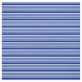 Turquoise en Dark Blue Colored Pattern Stof (Swatch)