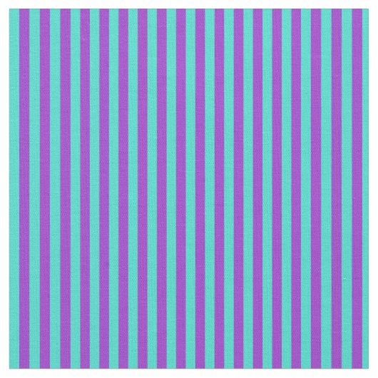 Turquoise en Dark Orchid Lined Pattern Stof (Close Up)