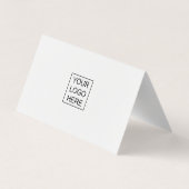 Turquoise en Gold Agate Visitekaartje (Achterkant)