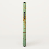 Turquoise en Gold Marble iPhone / iPad case (Achterkant / rechts)