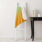 Turquoise en Gold Sherpa Deken (In situ)