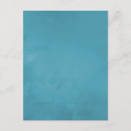  Turquoise en Gold Wedding Guest - Gegevens Informatiekaartje (Achterkant)