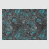 Turquoise en Gray Tissuepapier (Voorkant)