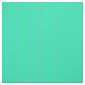 Turquoise en Green Stripes Stof (Swatch)