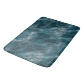 Turquoise en grijs water badmat (Gekanteld)