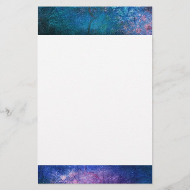 Turquoise en groene elegante lotusbloem (Voorkant)