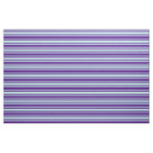 Turquoise en Indigo Colored Lined Pattern Stof (Fat Quarter)