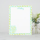 Turquoise en limoengroen (Staand voorkant)