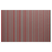 Turquoise en Maroon Pattern of Stripes Stof (Fat Quarter)