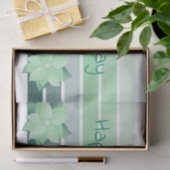 Turquoise en Mint Groen Tissuepapier (Geschenk)