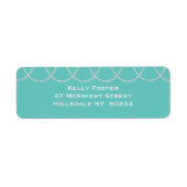 Turquoise en Pearls Vrijgezellenfeest white Label (Voorkant)