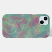 Turquoise en roze marmer Case-Mate iPhone case (Achterkant (horizontaal))