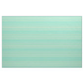 Turquoise en Tan Lined Pattern Stof (Yard (91,4 cm))