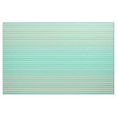 Turquoise en Tan Lined Pattern Stof (Fat Quarter)