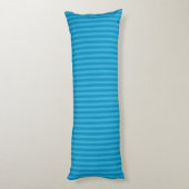 Turquoise en vlinderblauw lichaamskussen (Achterkant (Verticaal))
