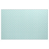 Turquoise en White Damask Stof (Yard (91,4 cm))