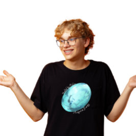 Turquoise Energie December Verjaardag T-shirt