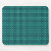 Turquoise Fabric Texture Muismat (Voorkant)