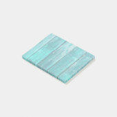 Turquoise Fence Post-it® Notes (Schuin)
