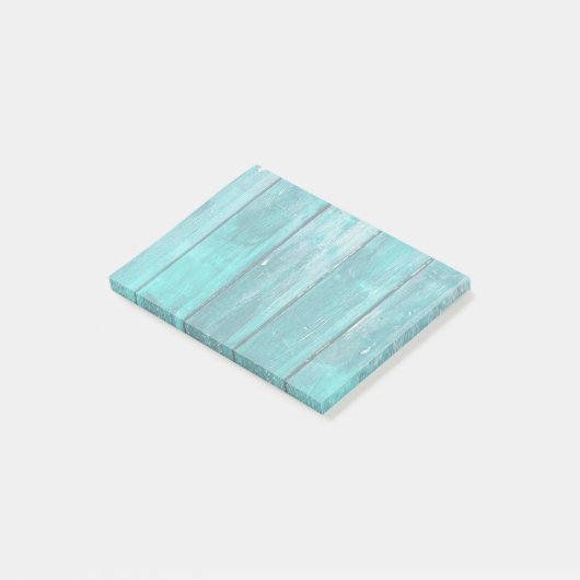 Turquoise Fence Post-it® Notes (Schuin)