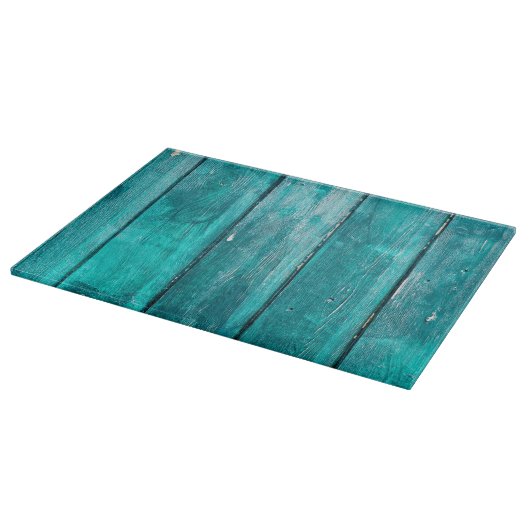 Turquoise Fence Snijplank (Hoek)