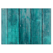 Turquoise Fence Snijplank (Voorkant)