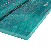 Turquoise Fence Snijplank (Hoek)