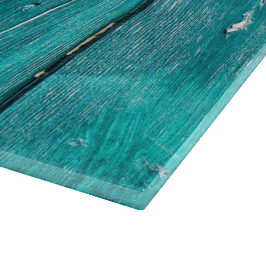 Turquoise Fence Snijplank (Hoek)