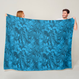 Turquoise Fleece Blanket Deken