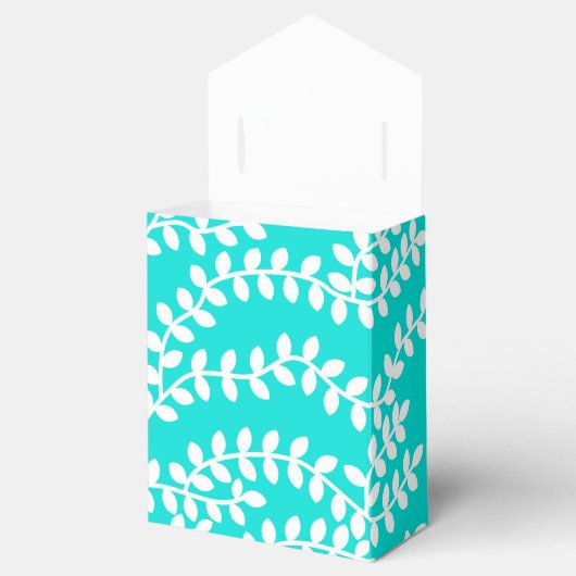 Turquoise Forest Bedankdoosjes (Geopend)