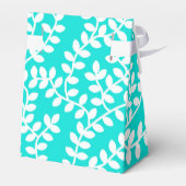 Turquoise Forest Bedankdoosjes (Achterkant)