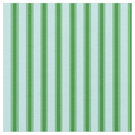 Turquoise & Forest Green Colored Pattern Stof (Close Up)