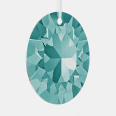 Turquoise Gem Ornament (Voorkant Rechts)