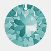 Turquoise Gem Ornament (Voorkant)