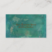 Turquoise Gem Visitekaartje (Achterkant)