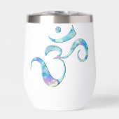 Turquoise gemarmerde Om (Voorkant)