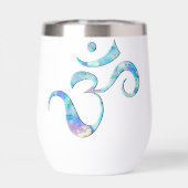 Turquoise gemarmerde Om (Achterkant)