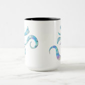 Turquoise gemarmerde Om Mok (Midden)