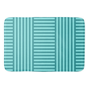 Turquoise Geometric Badmat