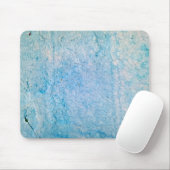 Turquoise gestresste grungy textuur muismat (Met muis)