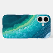 Turquoise getijden: een tropische ontsnapping Case-Mate iPhone case (Achterkant (horizontaal))