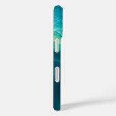 Turquoise getijden: een tropische ontsnapping Case-Mate iPhone case (Achterkant / Rechts)