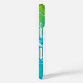 Turquoise getijden: een tropische ontsnapping Case-Mate iPhone case (Achterkant / Rechts)