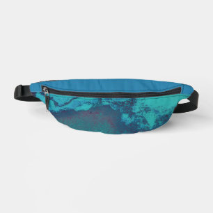 Turquoise Getijdenafgrond Heuptasje