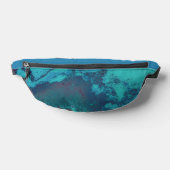 Turquoise Getijdenafgrond Heuptasje (Liggend)