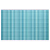 Turquoise Gingham Fabric Stof (Yard (91,4 cm))